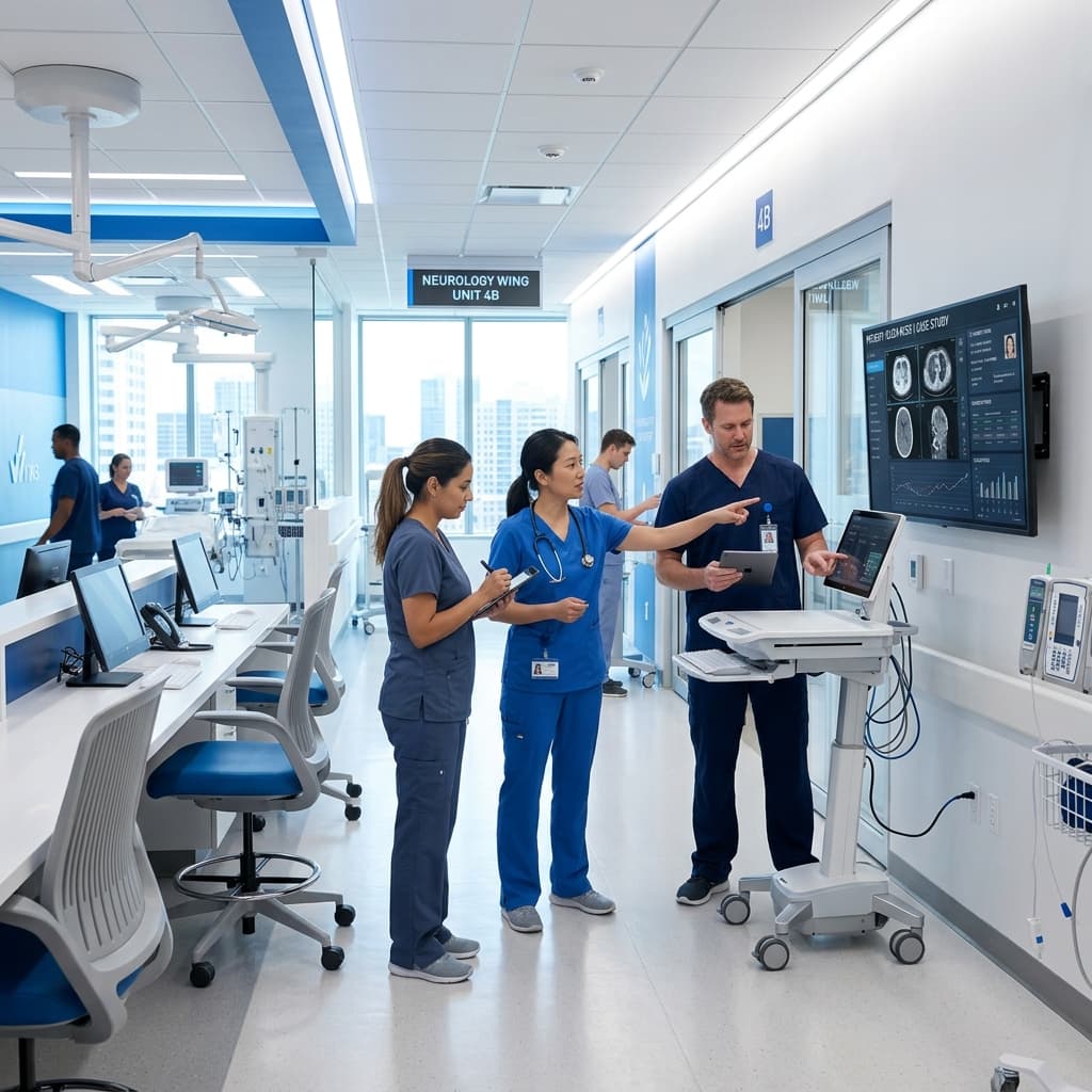 Rimes Healthcare — Modern clinic interior with advanced diagnostic equipment and patient-friendly spaces